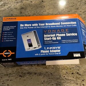 Linksys Vonage Internet Phone Adapter Kit